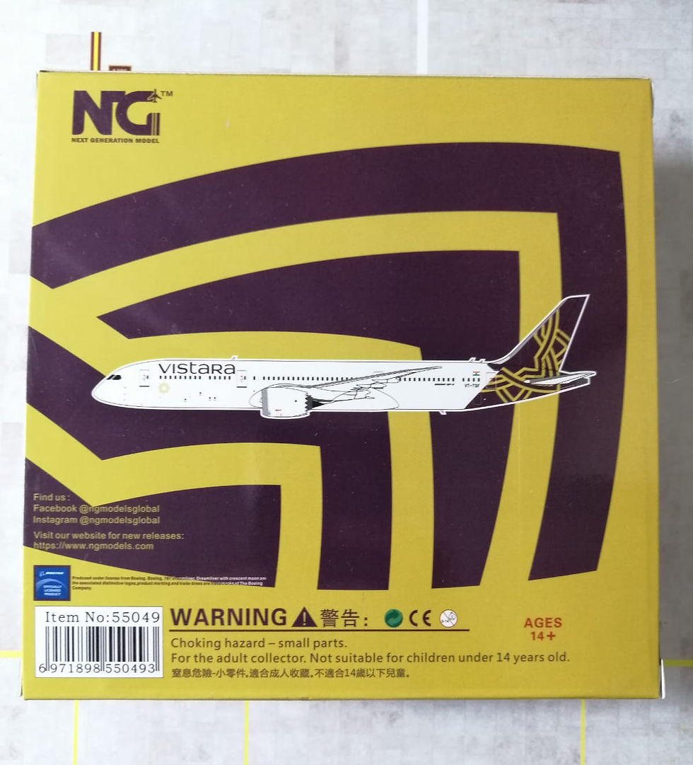 Miniatura: NG MODELS VISTARA B787-9 VT-TSF 1/400