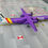 Miniatura: GEMINI JETS FLYBE BOMBARDIER  Q400 G-JECY (PURPLE)   1/400