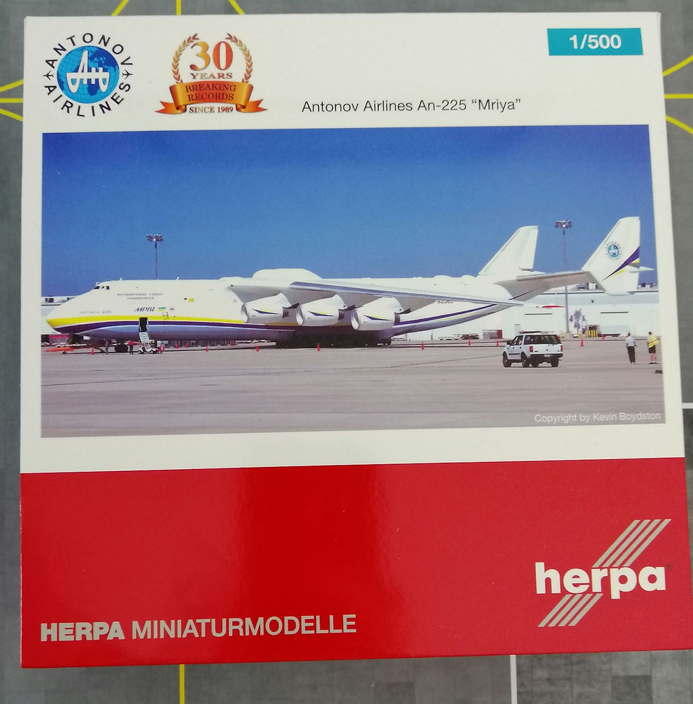 縮圖：HERPA ANTONOV AIRLINES ANTONOV AN-225 UR-82060  MRIYA  1/500