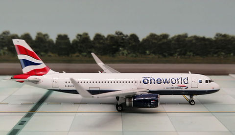 PHOENIX BRITISH AIRWAYS AIRBUS A320 G-EUYR 