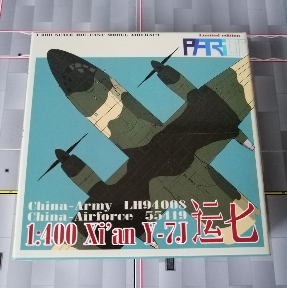 PATRIOT MODELS PLAGF XI'AN Y-7J CHINA AIRMY LH94008 1/400