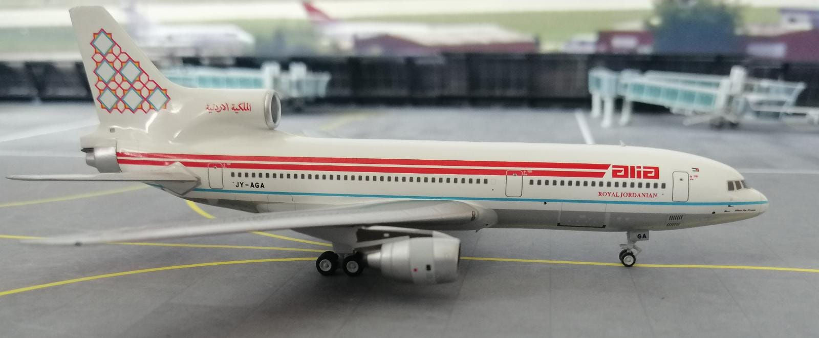 NG MODELS ALIA - ROYAL JORDANIAN L1011-100  JY-AGA 1/400