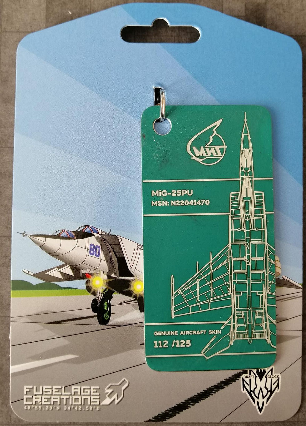 Miniatura: FUSELAGE CREATIONS MIG-25PU  LIMITED TO 125  PIECES WORLDWIDE