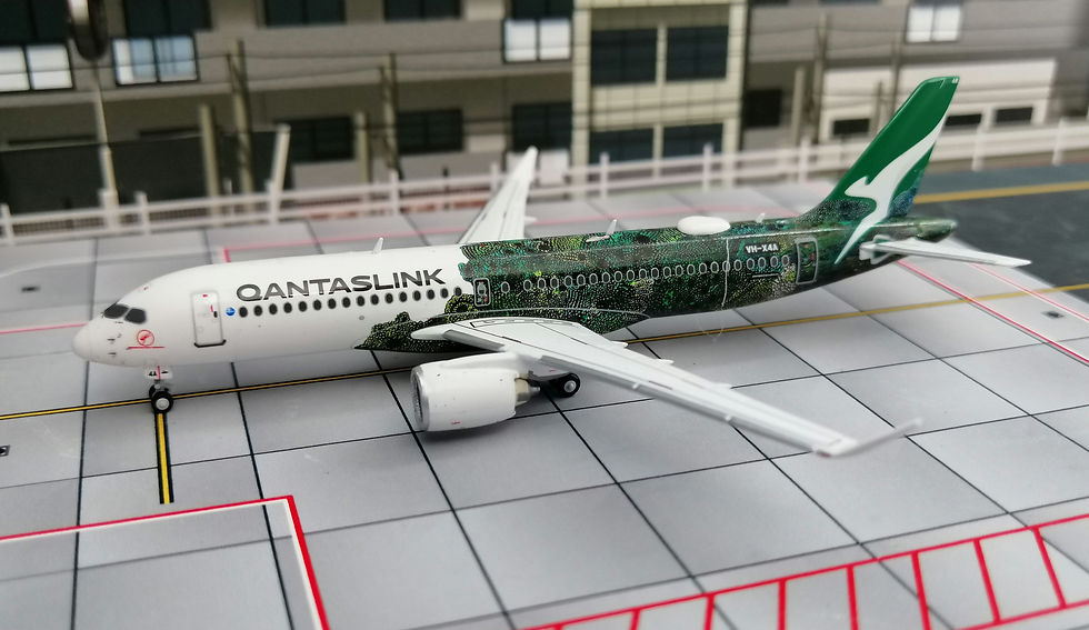 Miniatura: GEMINI JETS QANTAS AIRWAYS AIRBUS A220-300  VH- X4A  1/400