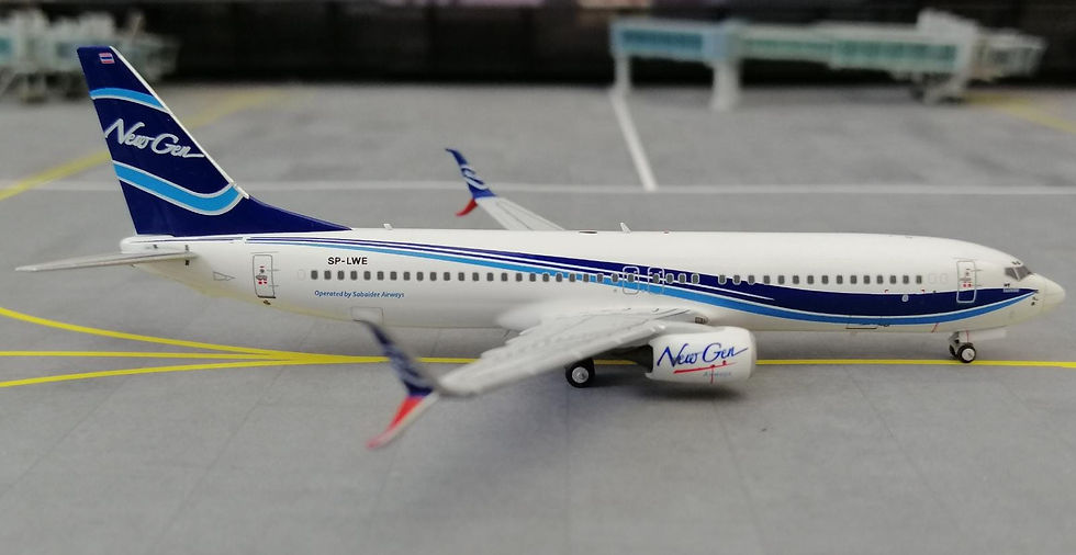 Thumbnail: NG MODELS NEW GEN AIRWAYS BOEING B737-800 SP-LWE 1/400