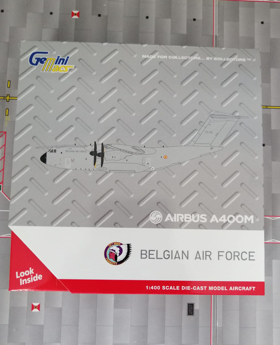 GEMINI MACS BELGIAN AIR FORCE AIRBUS A400M CT-02 1/400