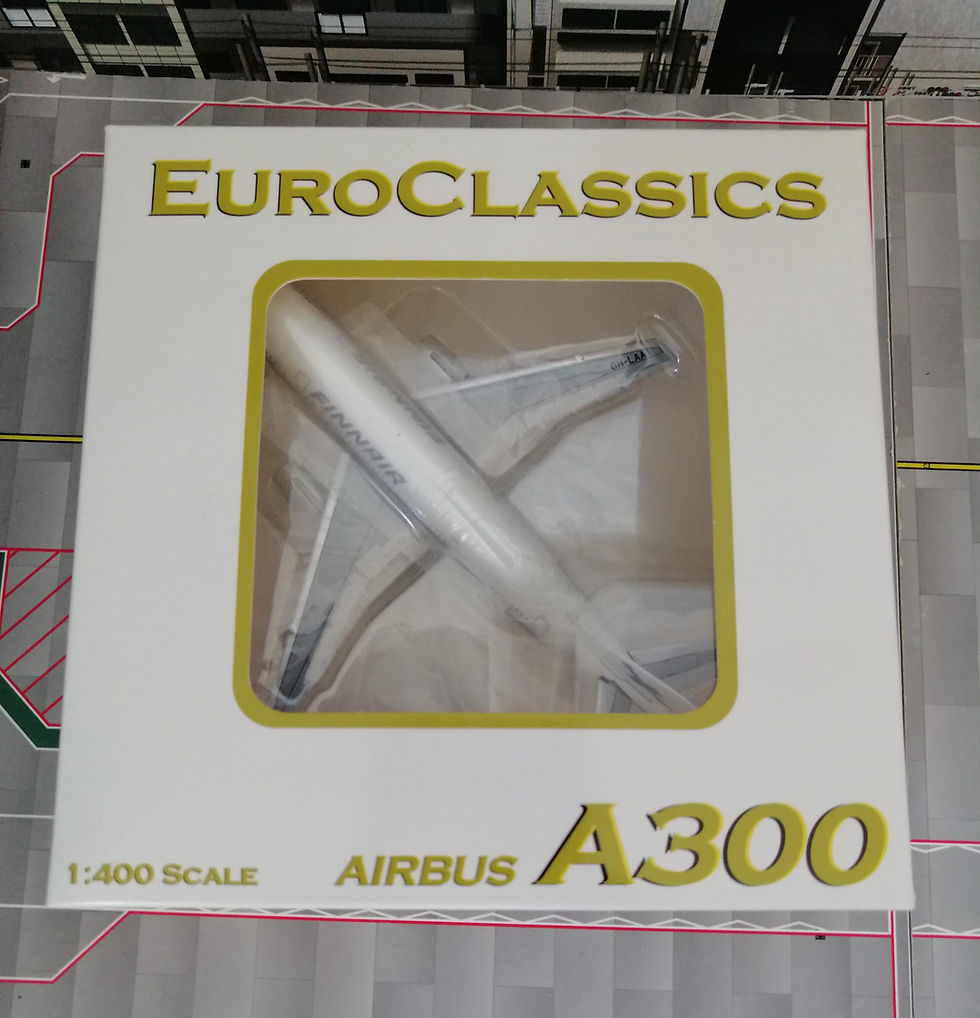 Miniaturebillede: AEROCLASSICS / EUROCLASSICS  FINNAIR AIRBUS A300B4-203FF OH-LAA  1/400