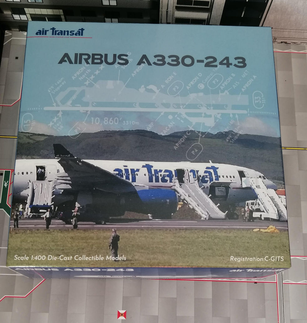 KYLIN MODELS AIR TRANSAT AIRBUS A330-200 C-GITS "AZORES GLIDER" 1/400