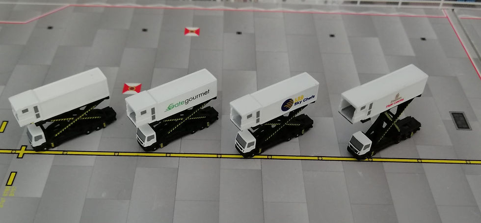 INFINITE MODEL ACCESSORIES - GSE  CATERING TRUCKS 1400
