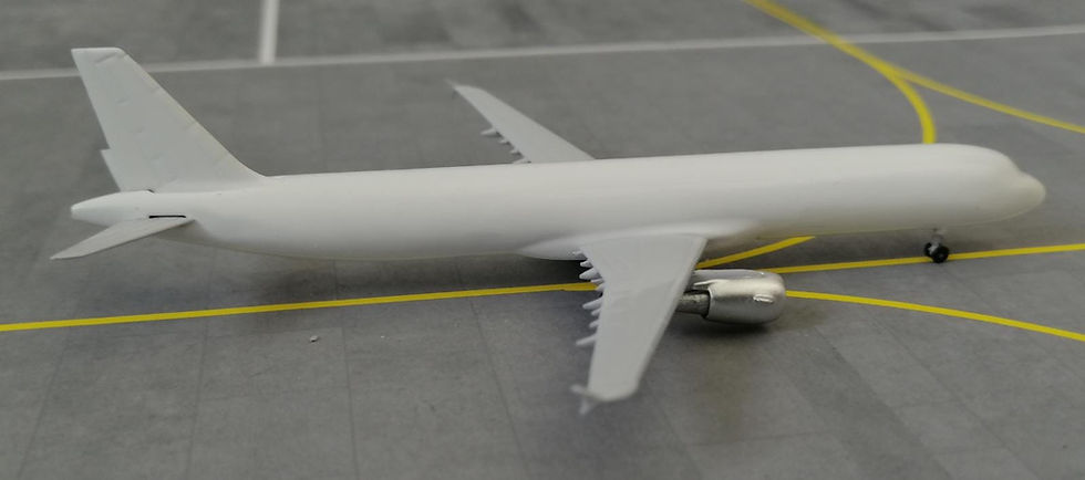 Miniature : AEROCLASSICS AIRBUS A321 BLANK 1/400