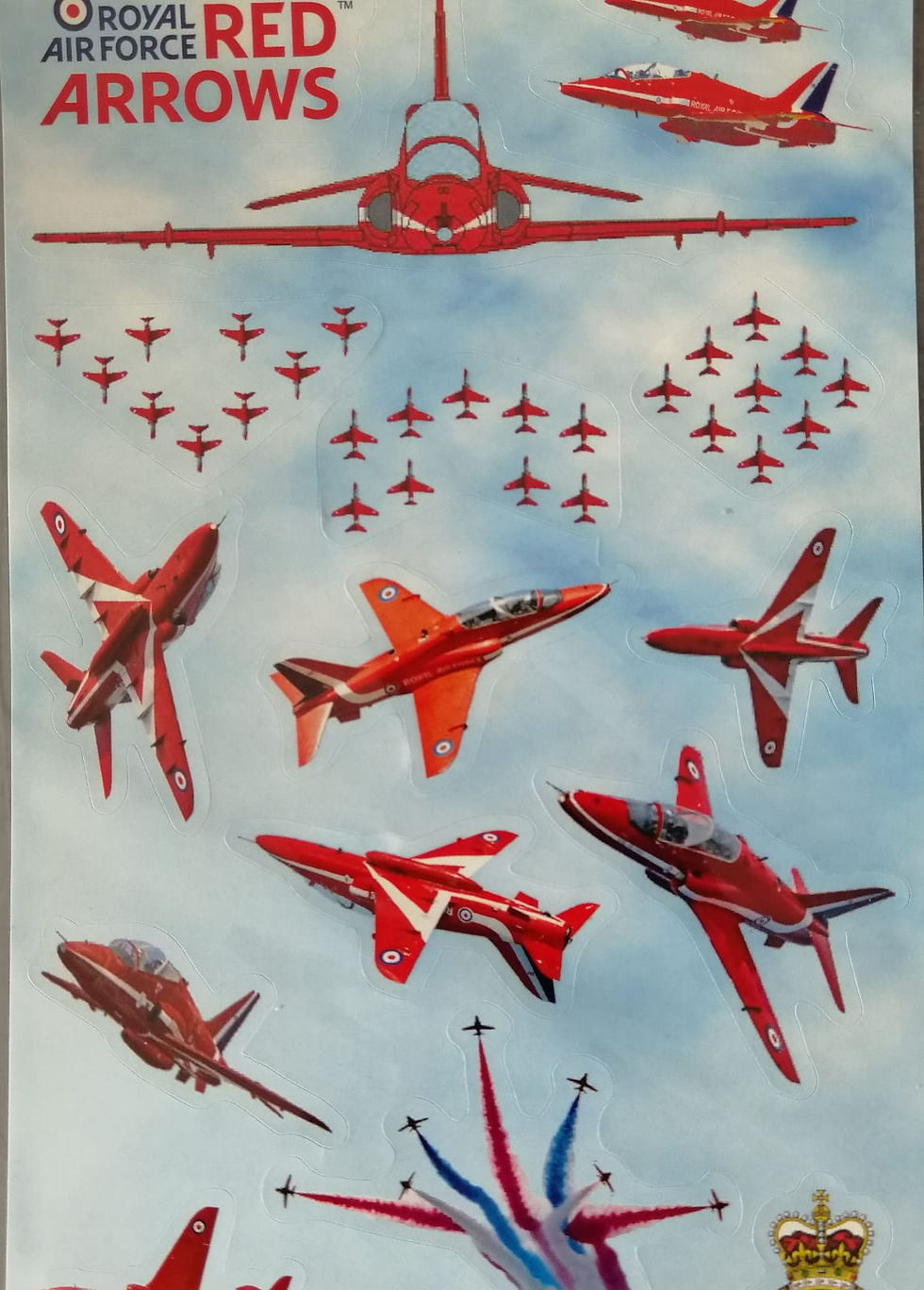 Thumbnail: ROYAL AIR FORCE RED ARROWS STICKER SET