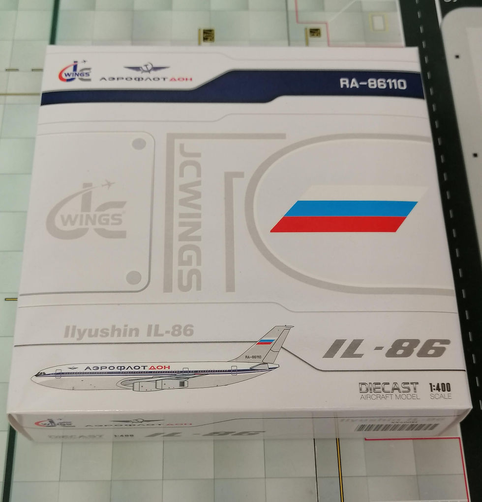 JC WINGS AEROFLOT- DON ILYUSHIN IL-86 RA-86110 1/400