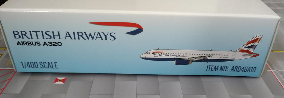 Miniatyrbilde: PANDA MODELS  C -MODELS  BRITISH AIRWAYS AIRBUS A320-200 G-EUYN