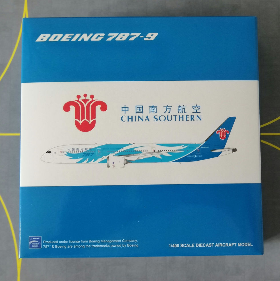 Miniatyrbilde: JC WINGS CHINA SOUTHERN AIRLINES B1242 B787-9 1/400