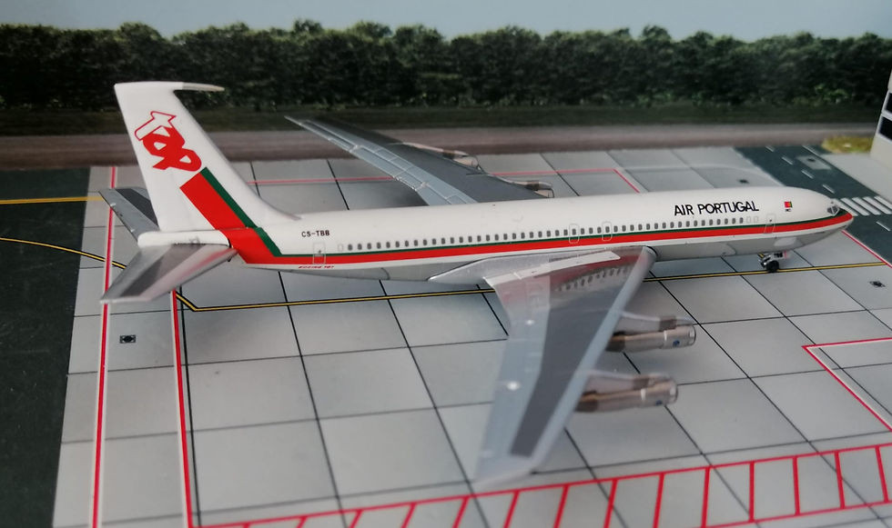 AEROCLASSICS TAP PORTUGAL BOEING B707-300 CS-TBB 1/400