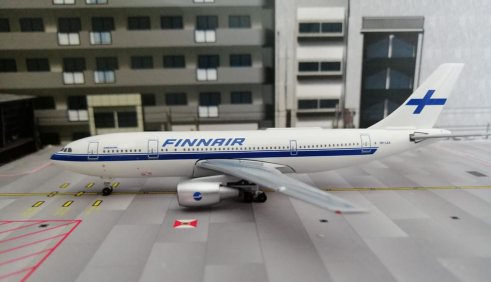 Miniaturebillede: AEROCLASSICS / EUROCLASSICS  FINNAIR AIRBUS A300B4-203FF OH-LAA  1/400