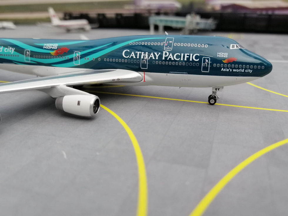 Miniatyrbilde: PHOENIX  CATHAY PACIFIC CARGO BOEING B747-400 B-HOY "ASIA'S WORLD CITY" 1/400