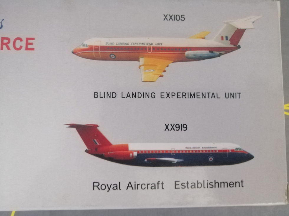 Miniaturebillede: AEROCLASSICS ROYAL AIR FORCE  RAF BAC1-111 TWINSET  XX105/ XX-919  1/400