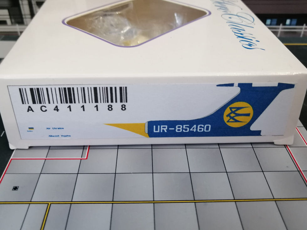 縮圖：AEROCLASSICS AIR UKRAINE TUPOLEV TU-154  UR-85460  1/400