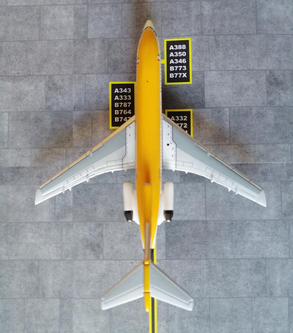 Miniatura: AEROCLASSICS TAESA BOEING B727-100 XA-SQO  1/400