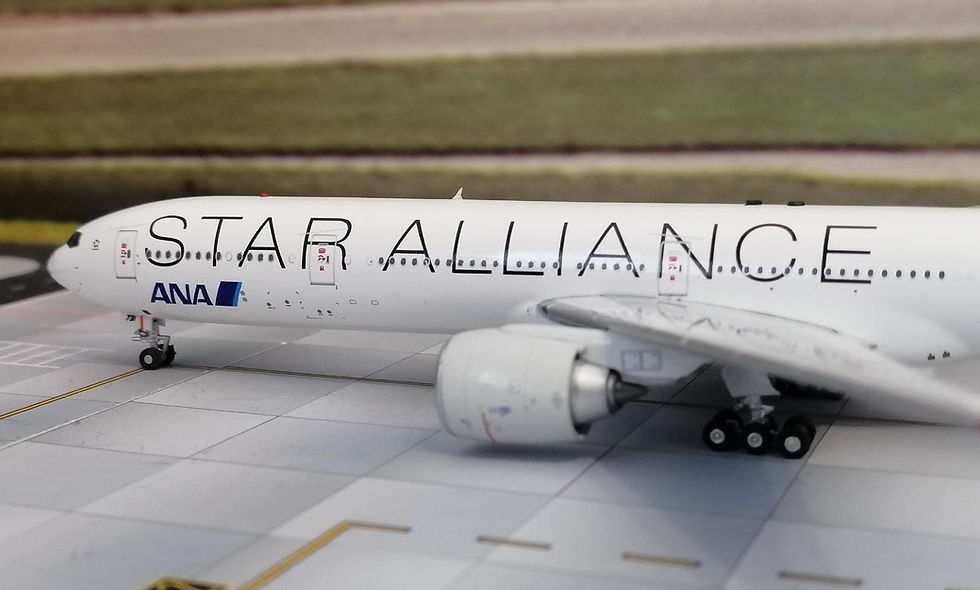 Miniaturbild: AV400 ANA- ALL NIPPON AIRWAYS  BOEING B777-300ER  JA731A 1/400