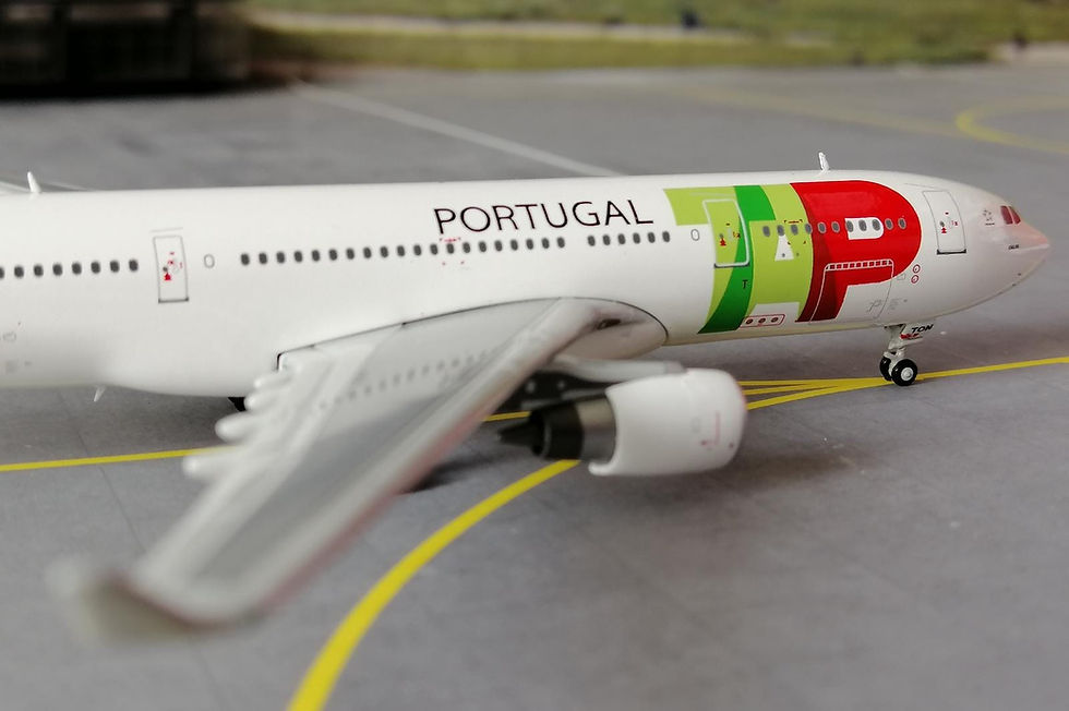 Miniaturebillede: JC WINGS TAP AIR PORTUGAL AIRBUS A330-200  CS-TON 1/400