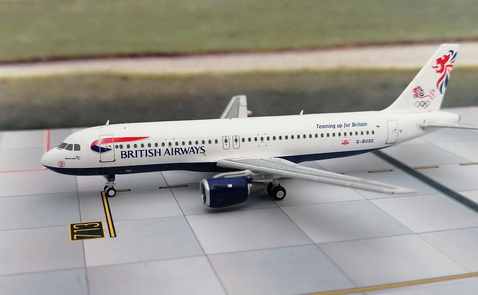 Thumbnail: PANDA MODELS / C -MODELS  BRITISH AIRWAYS AIRBUS A321-100 G-BUSC  "OLYMPICS"