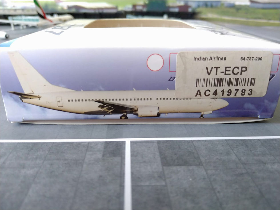Miniatura: AEROCLASSICS INDIAN AIRLINES B737-200 VT-ECP 1 /400