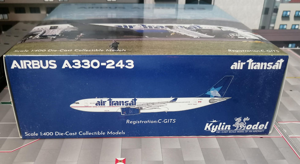 الصورة المصغرة: KYLIN MODELS AIR TRANSAT AIRBUS A330-200 C-GITS "AZORES GLIDER" 1/400