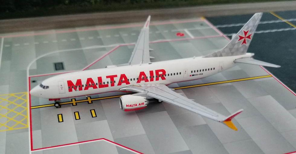 サムネイル： JC WINGS MALTA  AIR BOEING B737-MAX8  9H-VUA 1/400