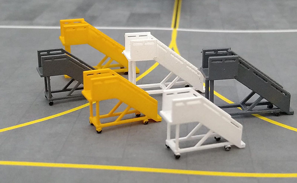 WINGS400 PASSENGER STAIRS / GSE  (SINGLES) MEDIUM AIRCRAFT