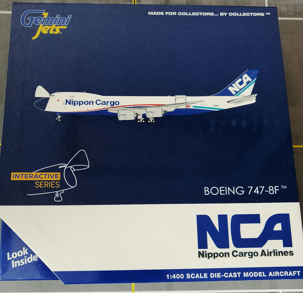 Thumbnail: GEMINI JETS NIPPON CARGO NCA B747-8F JA14KZ INTERACTIVE SERIES 1 /400 