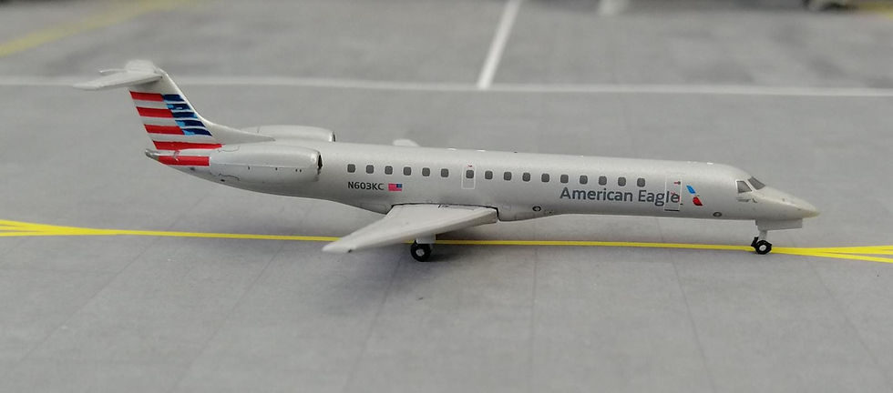 Miniatura: GEMINI JETS AMERICAN AIRLINES/ EAGLE EMBRAER ERJ-145 N603KC