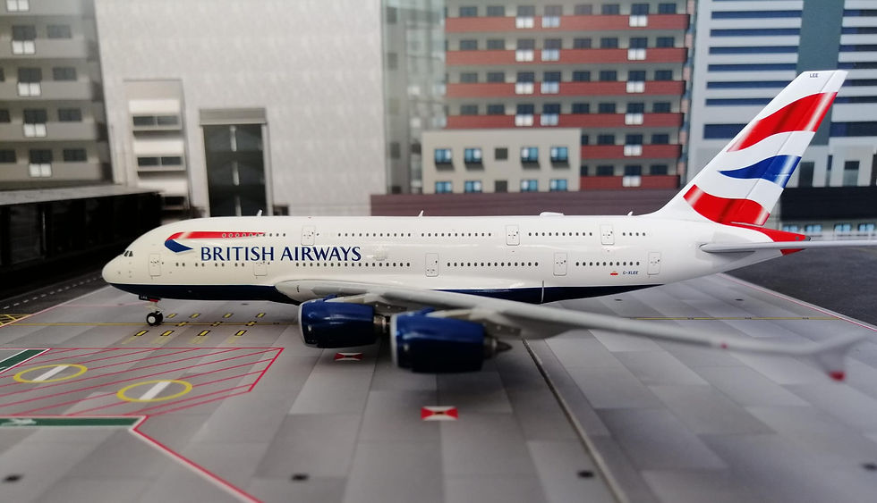 GEMINI JETS  BRITISH AIRWAYS  AIRBUS A380-841 G-XLEE 1/400