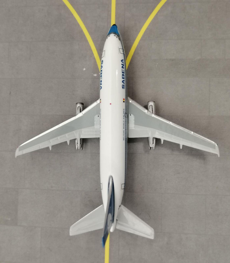 サムネイル： AEROCLASSICS SABENA BOEING B737-200 9M-MBP 1/400