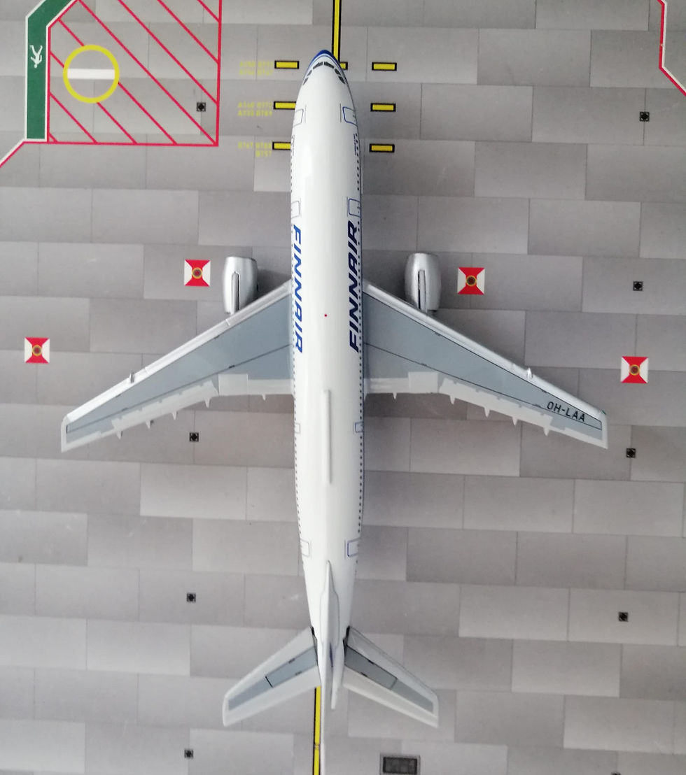 Miniaturebillede: AEROCLASSICS / EUROCLASSICS  FINNAIR AIRBUS A300B4-203FF OH-LAA  1/400