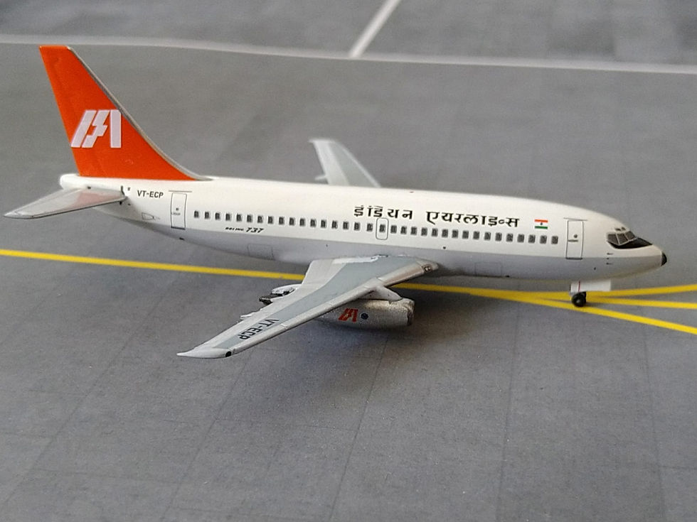 AEROCLASSICS INDIAN AIRLINES B737-200 VT-ECP 1 /400