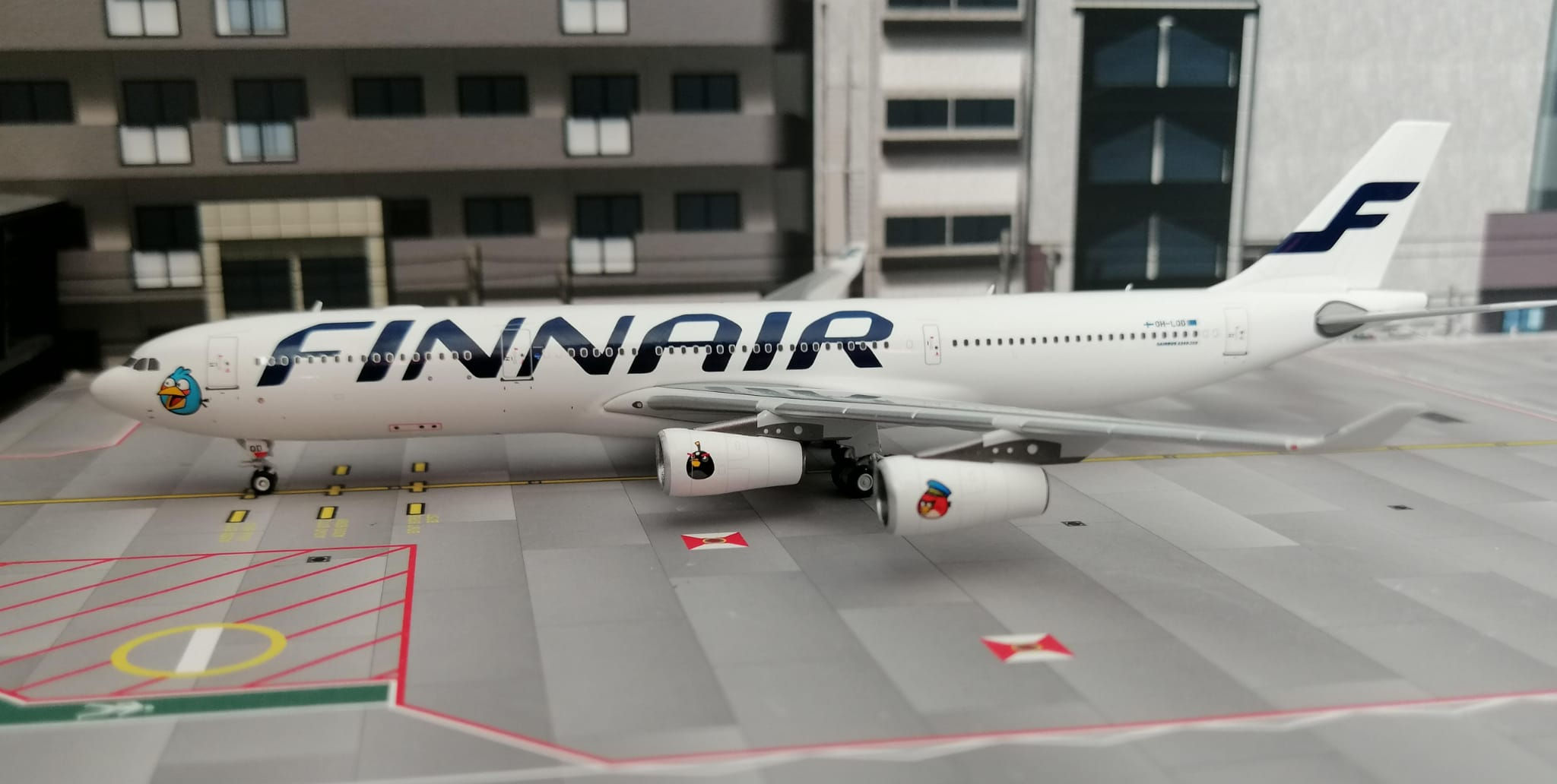 KYLIN MODELS FINNAIR AIRBUS A340-300 OH-LQD 1/400