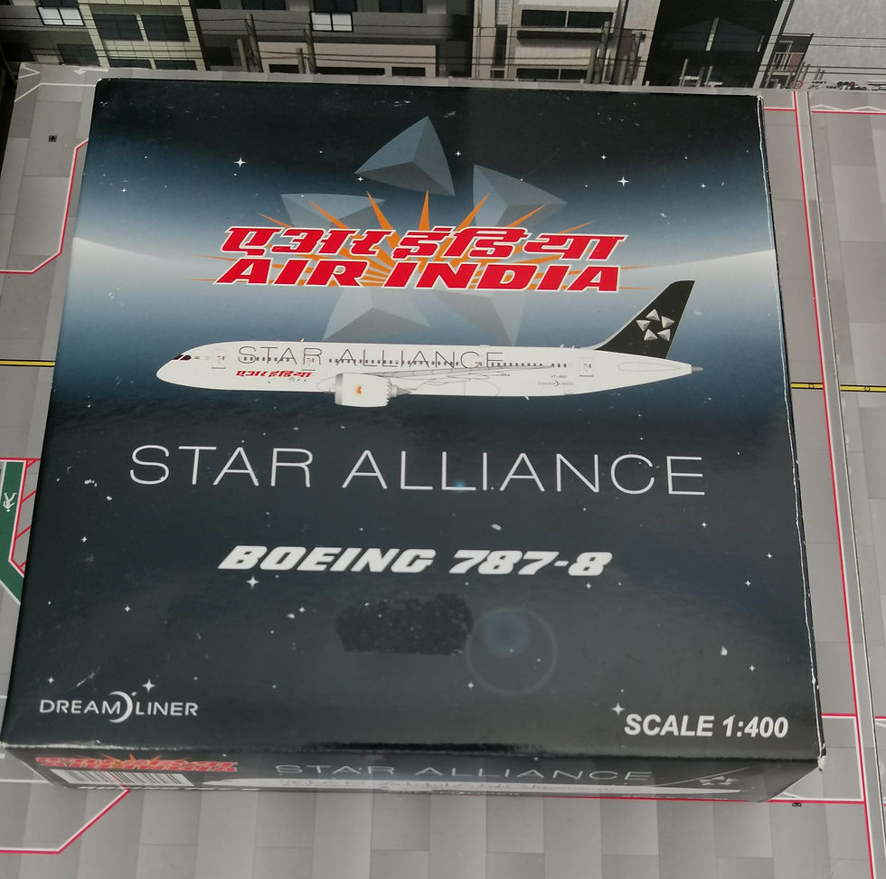 JC WINGS AIR INDIA BOEING B787-8 VT-ANU STAR ALLIANCE   1/400