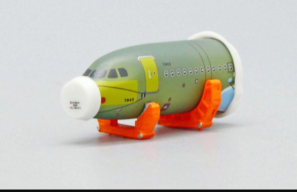 الصورة المصغرة: JCWINGS JCGSESETB 1/400 AIRPORT ACCESSORIES AIRBUS A320 FRONT FUSELAGE 