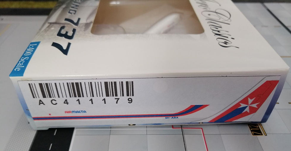 Miniature : AEROCLASSICS AIR  MALTA BOEING B737-200 9H-ABA