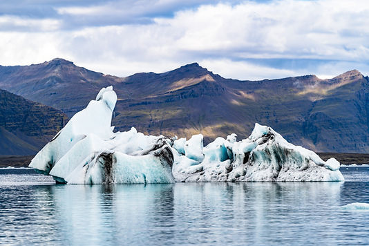 Iceberg in Lake