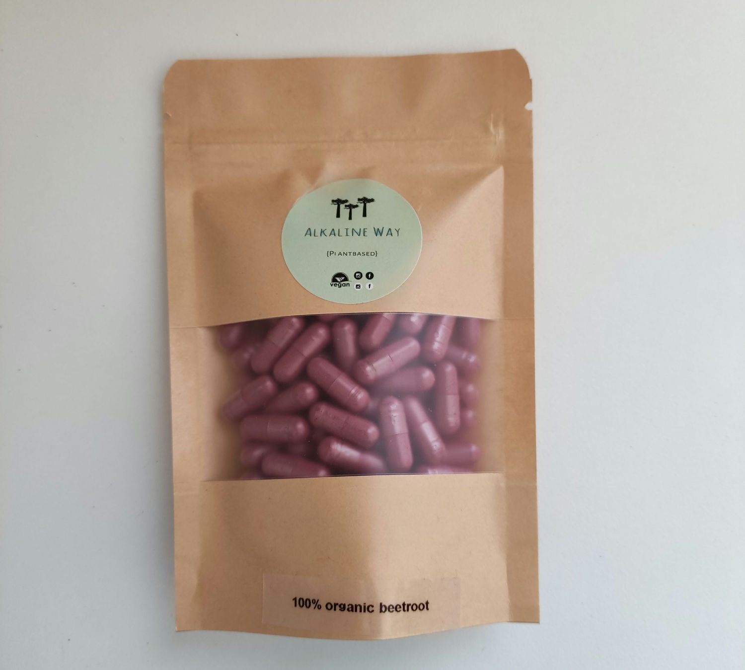 Organic Beetroot (Beta vulgaris) Capsules