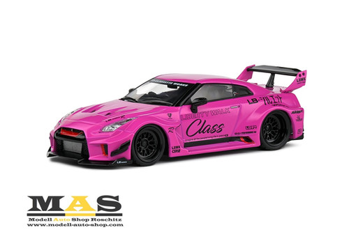 Nissan GTR R35 LBWK 2019 Pink Solido 1/43 | Modell-Auto-Shop