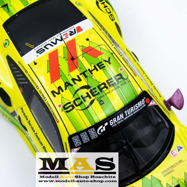 Thumbnail: Porsche 911 GT3 R Manthey Racing 24H Nürburgring 2022 IXO 1/18