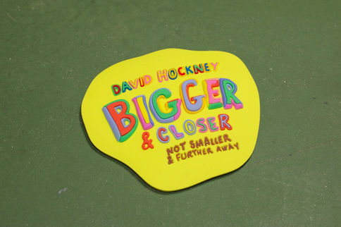 David Hockney exhibition magnet