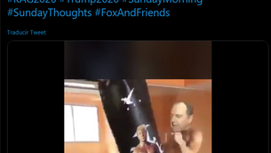 Trump después de abrir los comentarios del equipo de defensa ayer ... ¡Se acabó el juego!