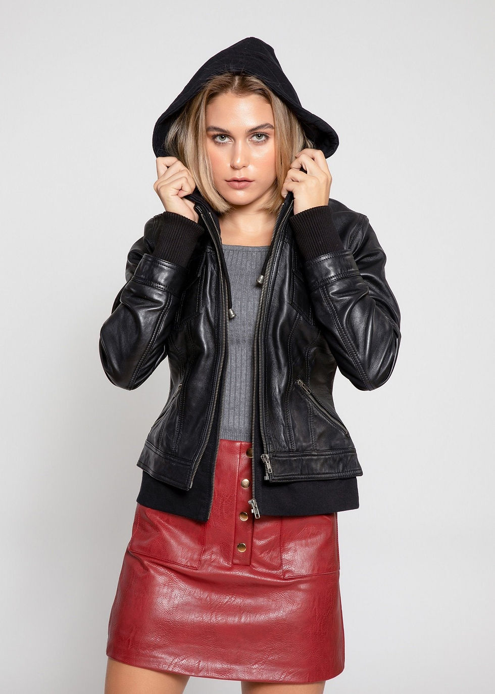 Thumbnail: womens-leather-jacket-annalise-womens-leather-jacket