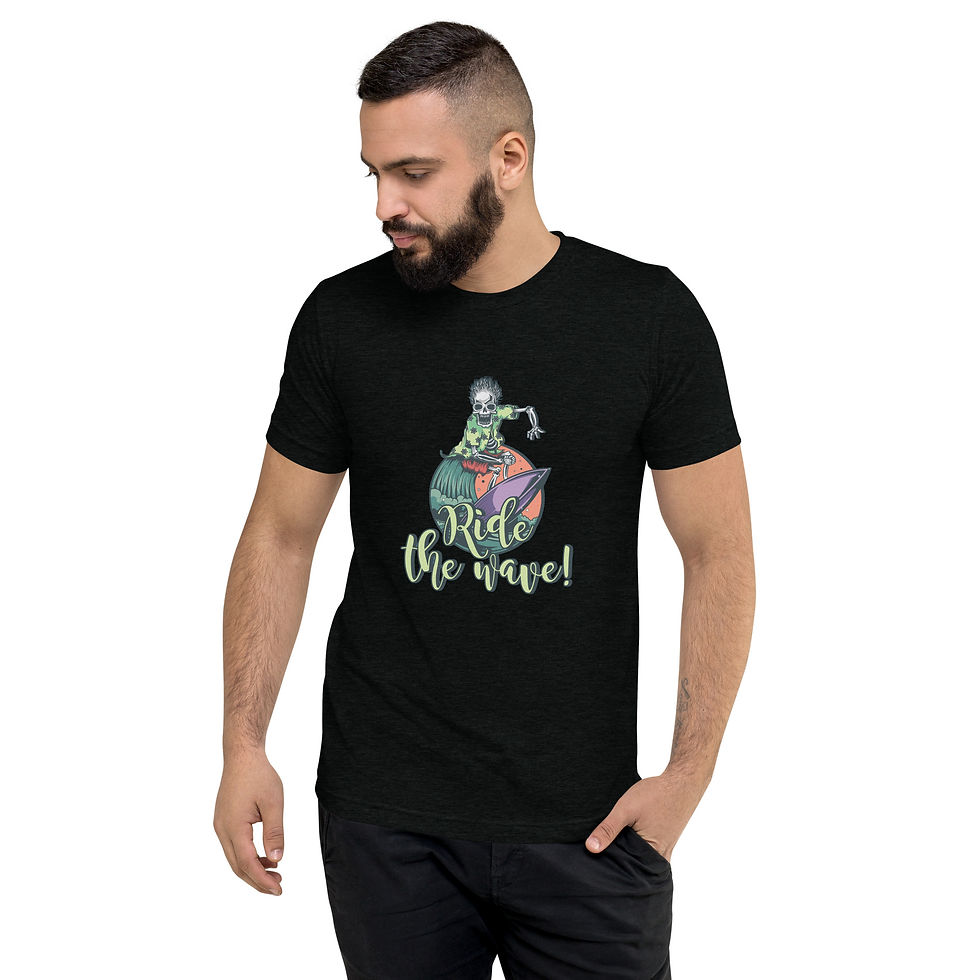 Thumbnail: Embroidered short-sleeve t-shirt -Embroidered Bliss Tee with intricate design, perfect for casual wear and everyday comfort