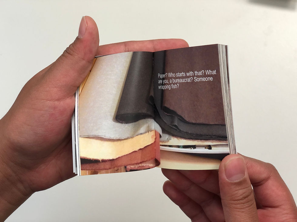 Thumbnail: Miniature Book "A Ghost Story, sort of"